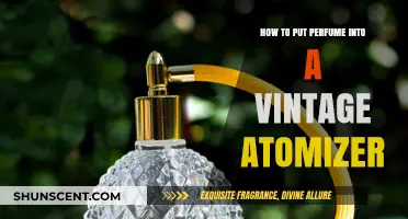 Filling Vintage Atomizers: A Guide to Refilling with Perfume
