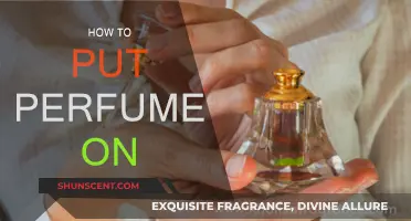 The Art of Applying Perfume: A Guide