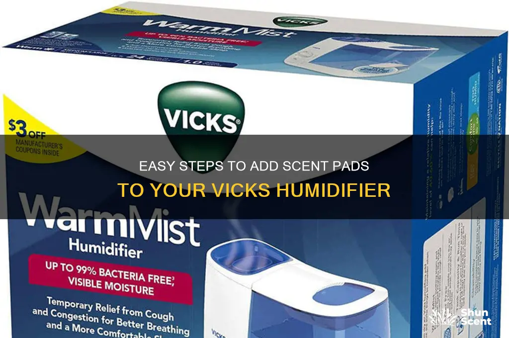 how to put scent pad in vicks humidifier