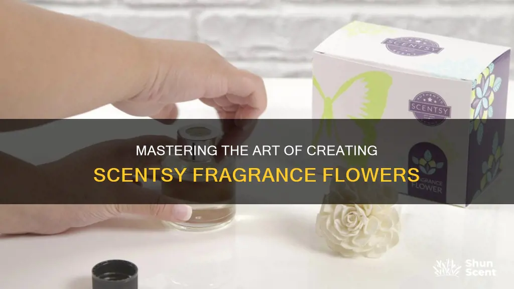 how to put scentsy fragrance flower together