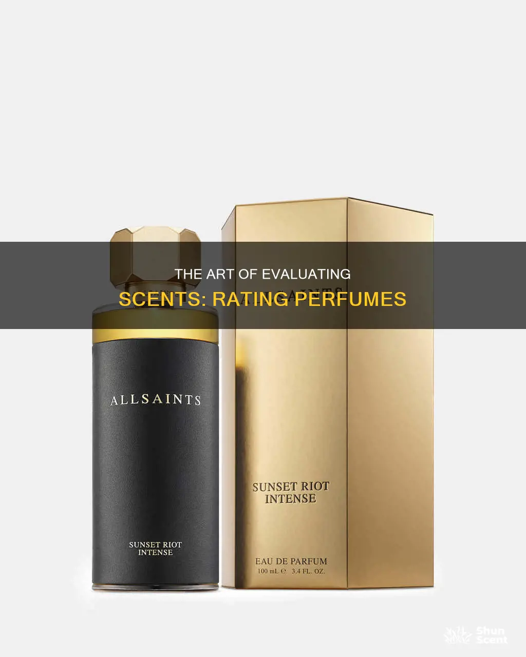 how to rate perfume