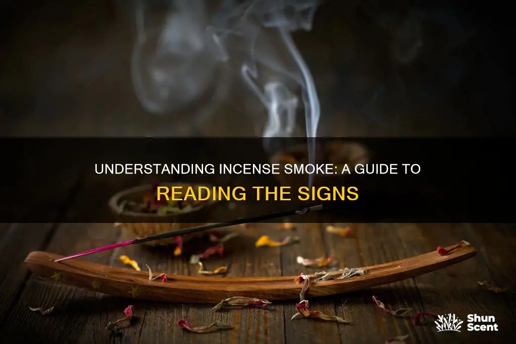 how to read smoke from incense