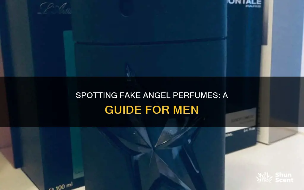 how to recognize fake perfume angel for men