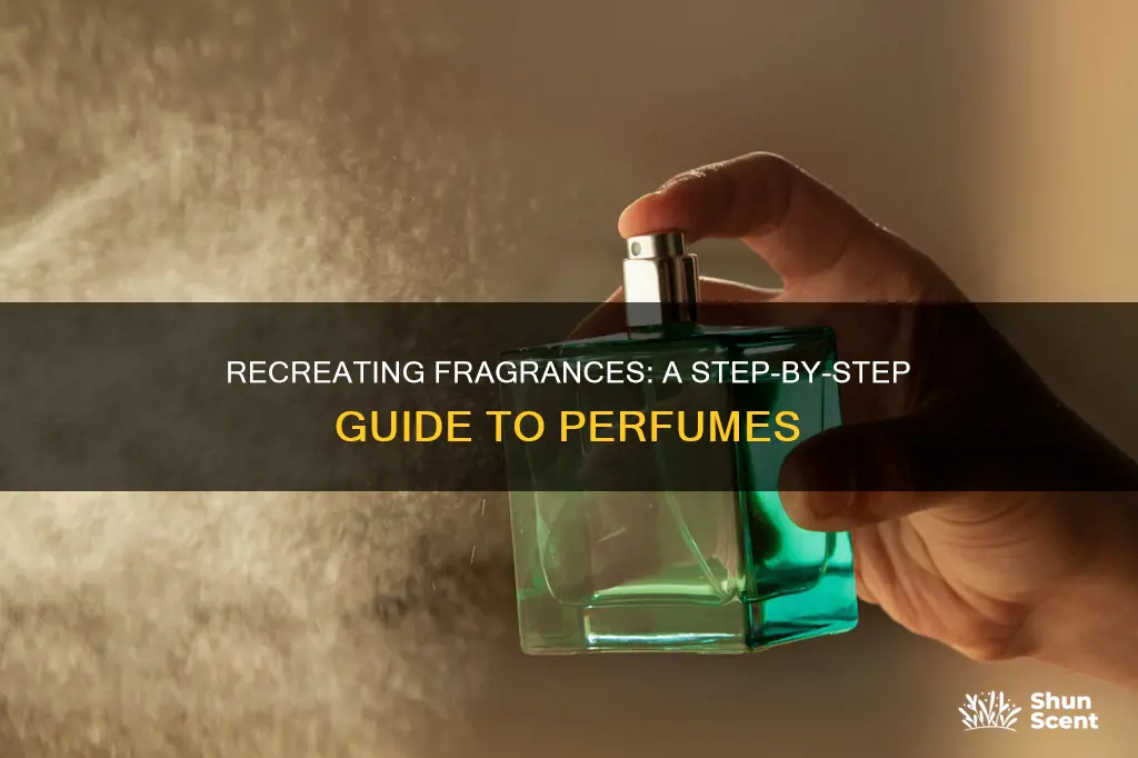 how to recreate a perfume