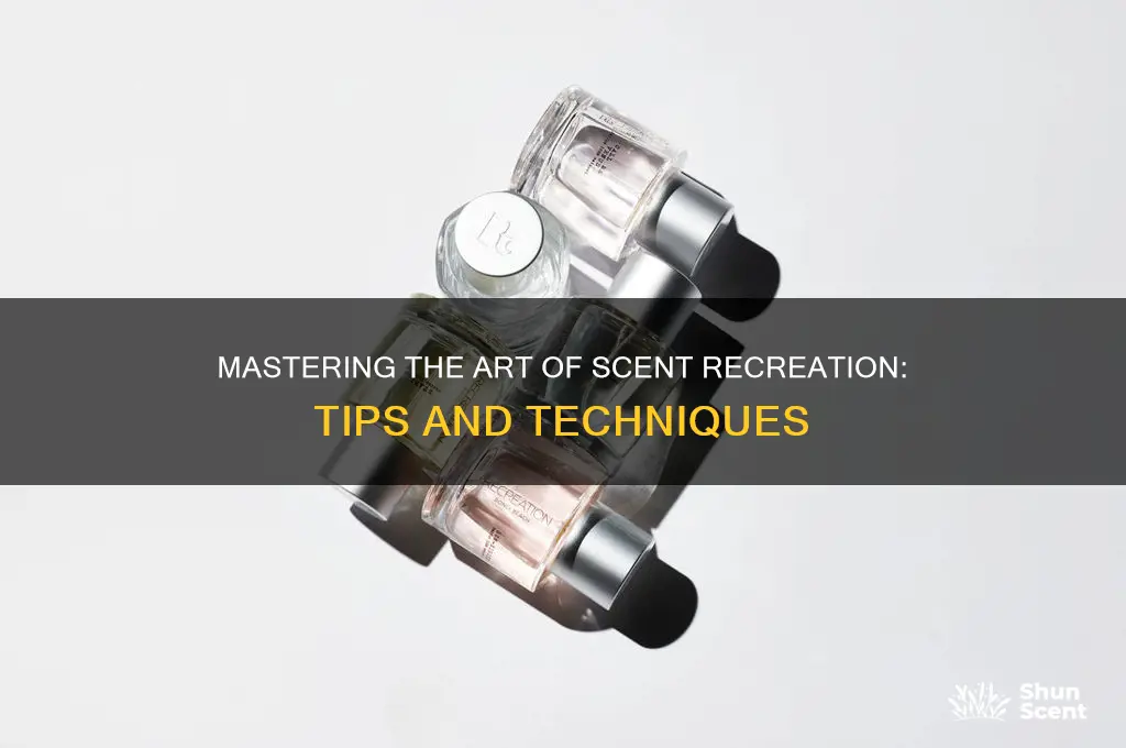 how to recreate a scent