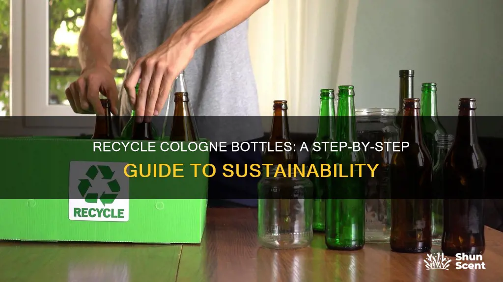 how to recycle cologne bottles