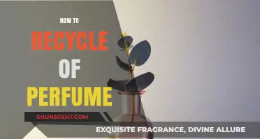 Recycling Perfume: A Guide to Sustainable Scents