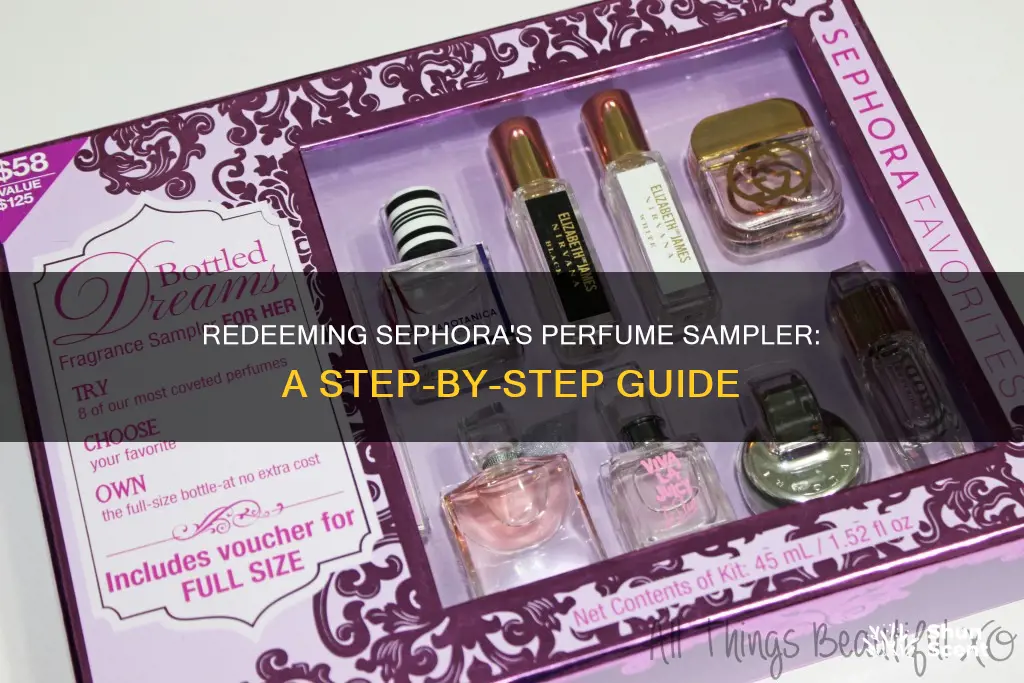 how to redeem sephora perfume sampler