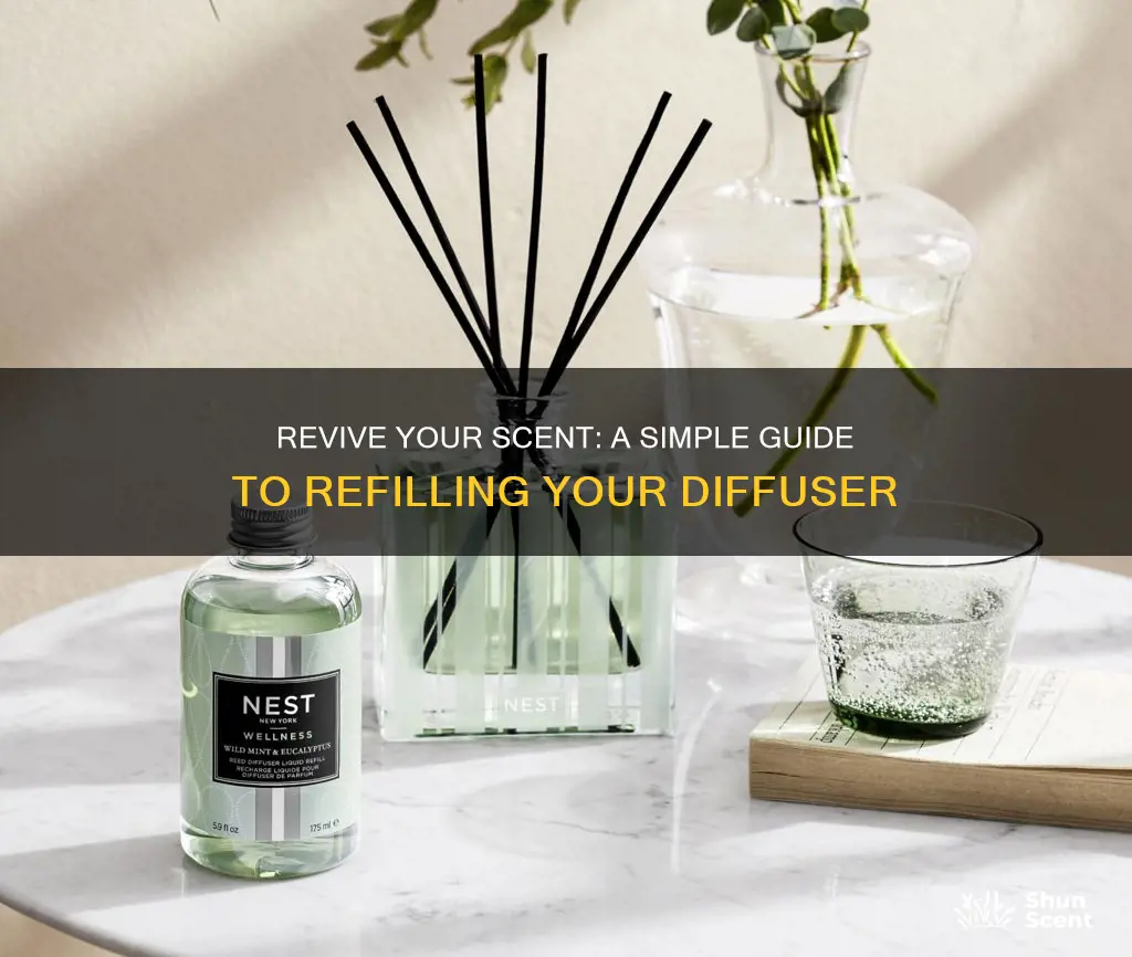 how to refill a fragrance diffuser