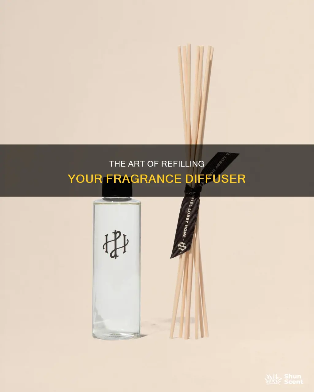 how to refill a fragrance diffuser