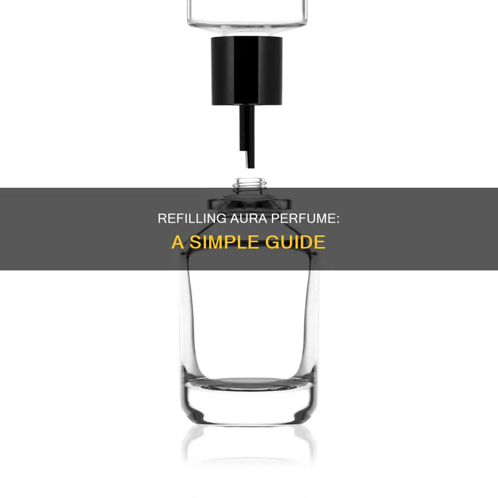 how to refill aura perfume