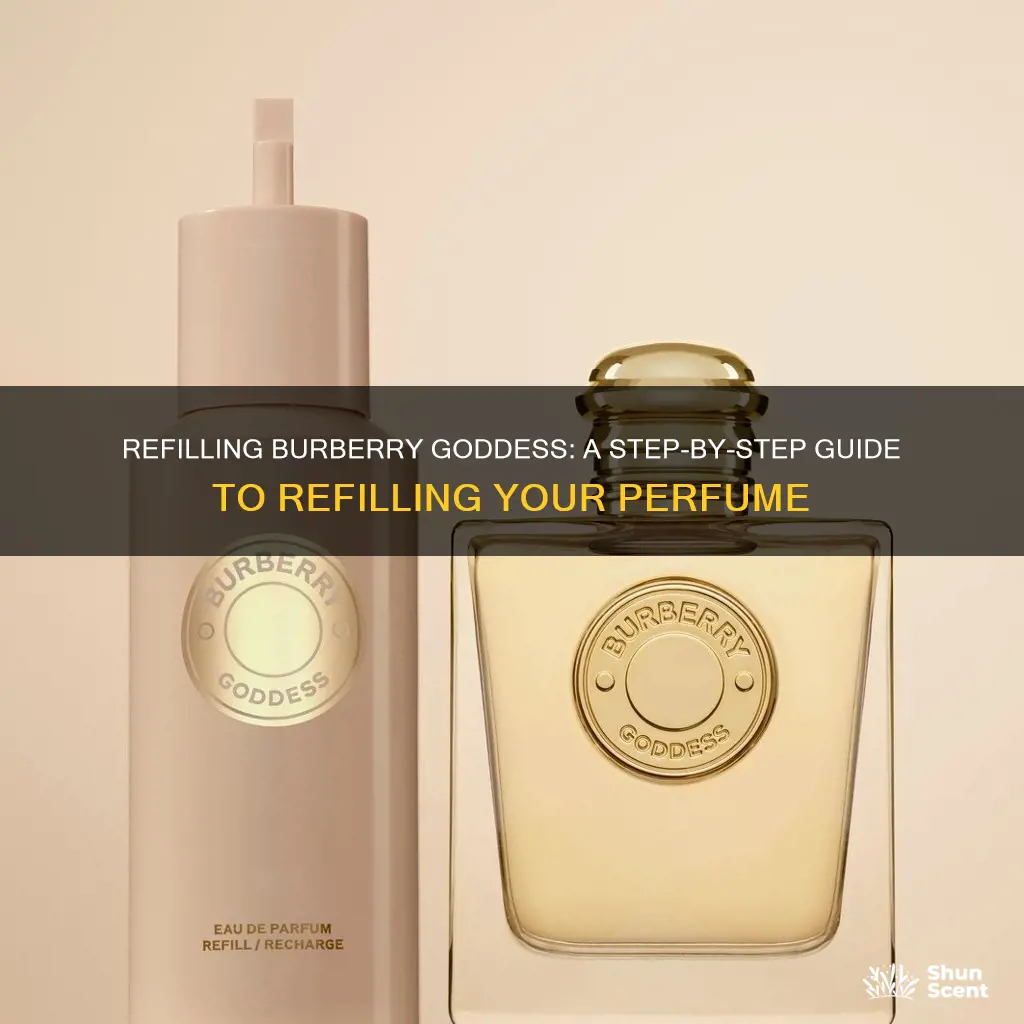 how to refill burberry goddess perfume