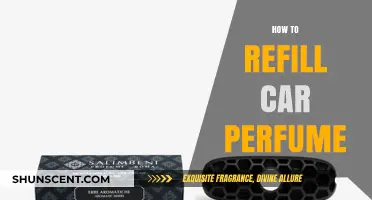 Easy Guide to Refilling Your Car Perfume