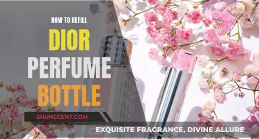 Refilling Dior Perfume: A Step-by-Step Guide to Refilling Your Bottle