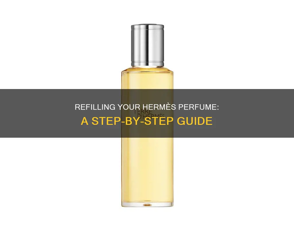 how to refill hermes perfume