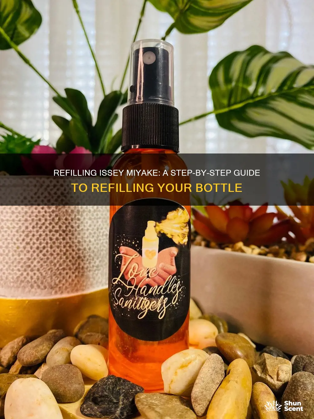 how to refill issey miyake perfume bottle