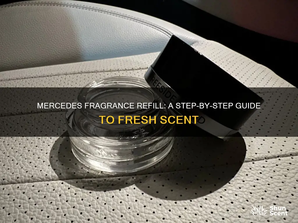 how to refill mercedes fragrance