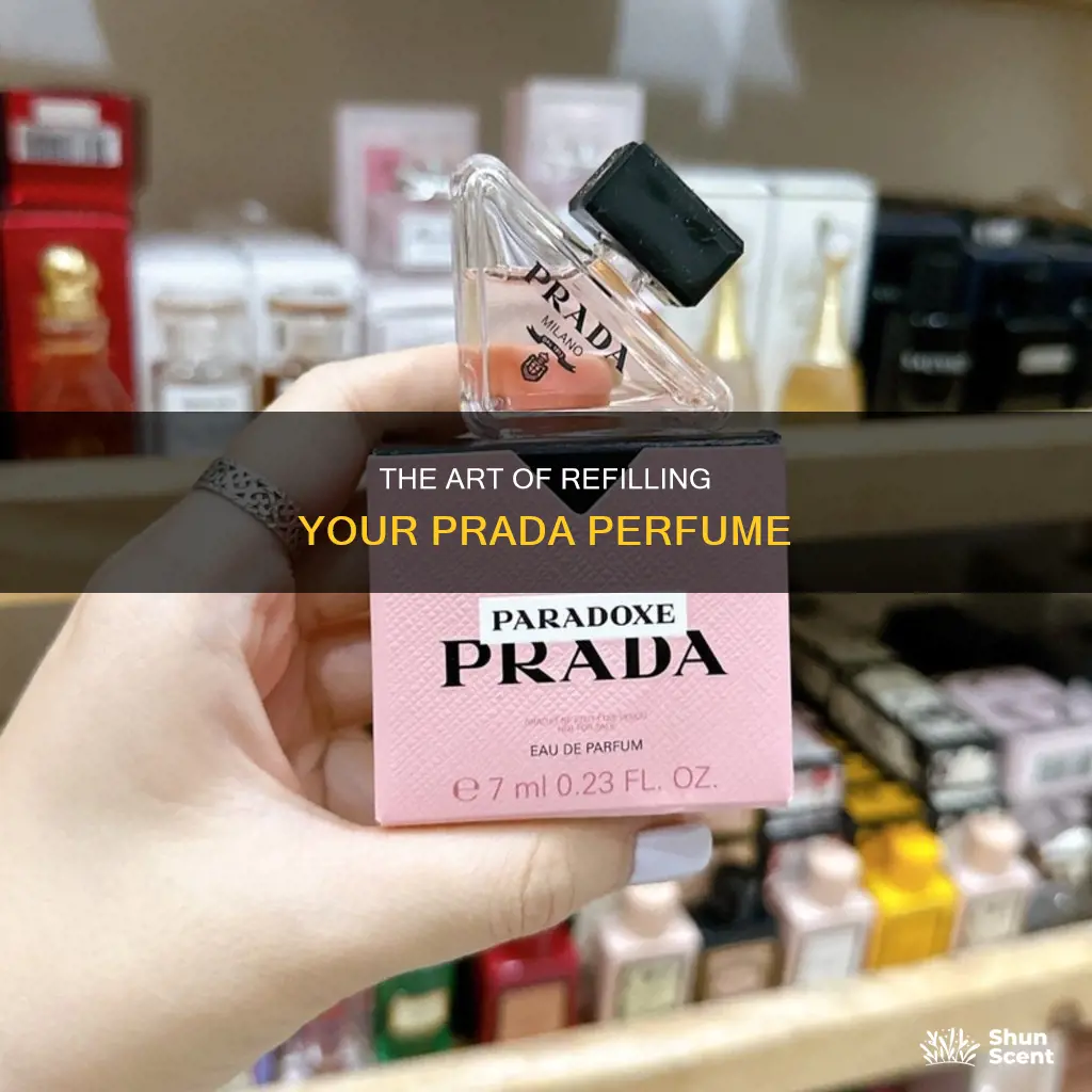 how to refill my prada perfume