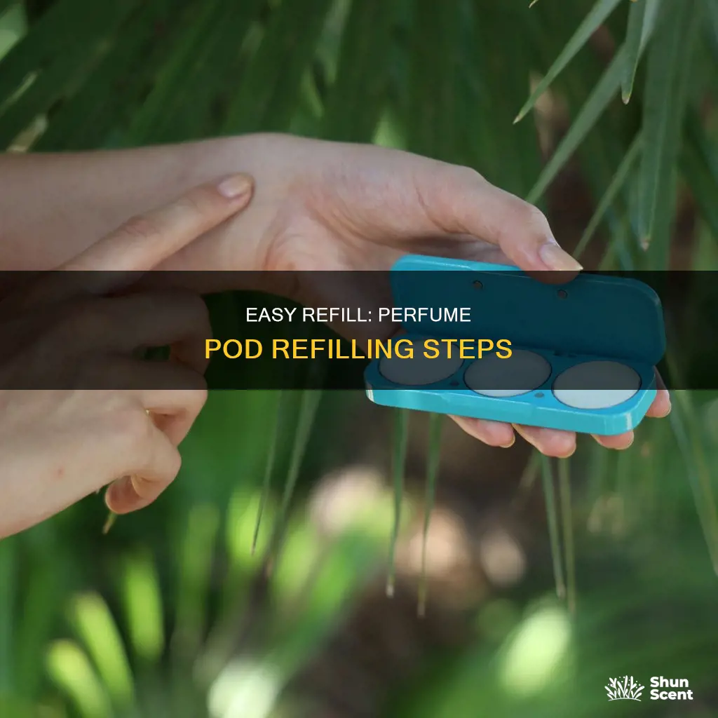 how to refill perfume pod