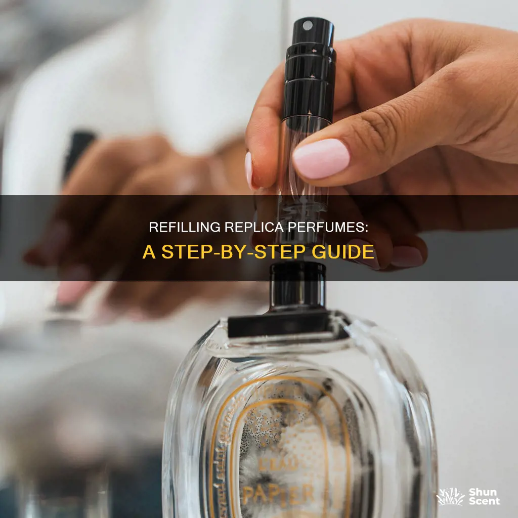 how to refill replica perfume
