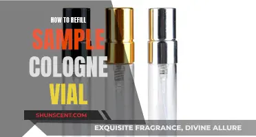 Refilling Sample Colognes: Easy Steps to Refill Your Vial