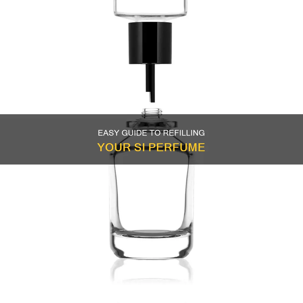 how to refill si perfume