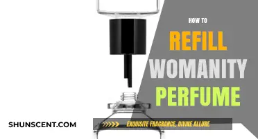 The Art of Refilling: Womanity Perfume