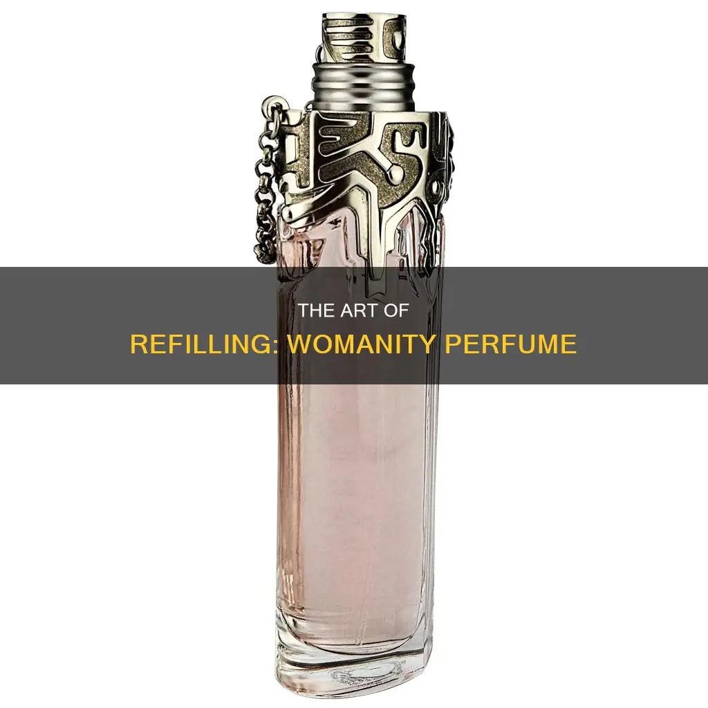 how to refill womanity perfume