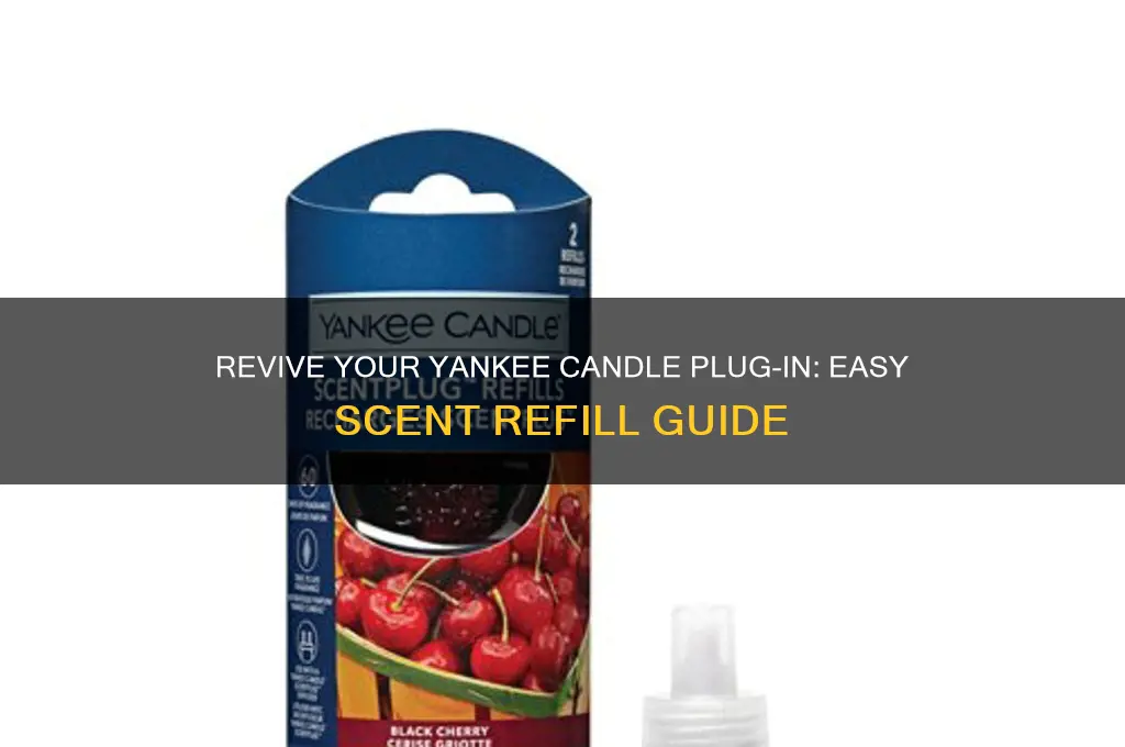 how to refill yankee candle plug in scent