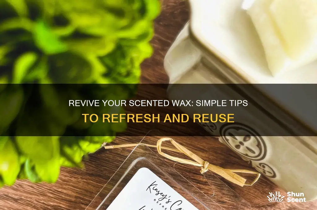 how to refresh scented wax