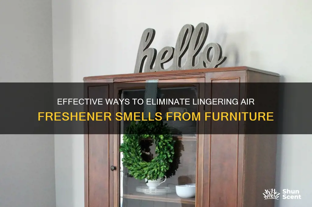how to remove air freshener scent from furniture