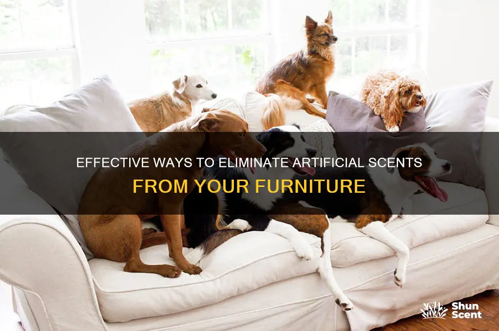 how to remove artificial scent from furniture