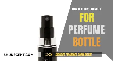 Removing Atomizers: An Easy Guide for Perfume Bottles