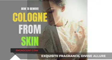 Removing Cologne from Skin: Tips and Tricks