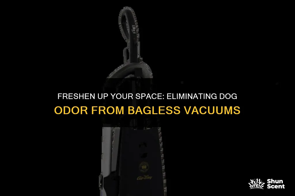 how to remove dog smell from bagless vacuum cleaner