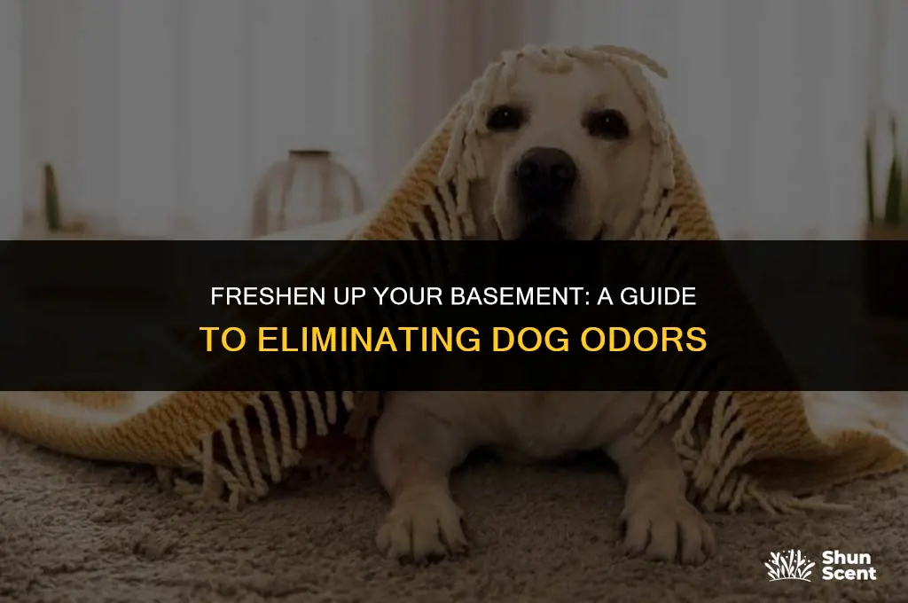 how to remove dog smell from basement