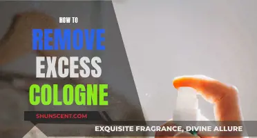 Removing Excess Cologne: Tips for a Subtle Scent