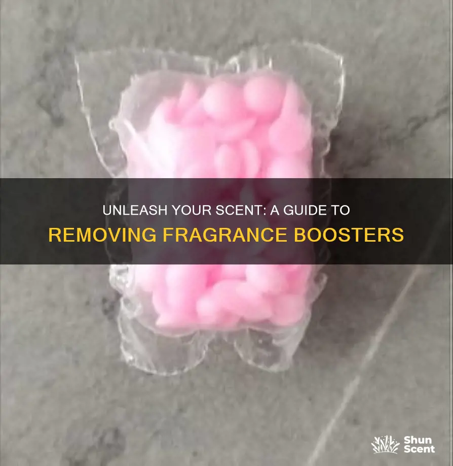 how to remove fragrance booster powered