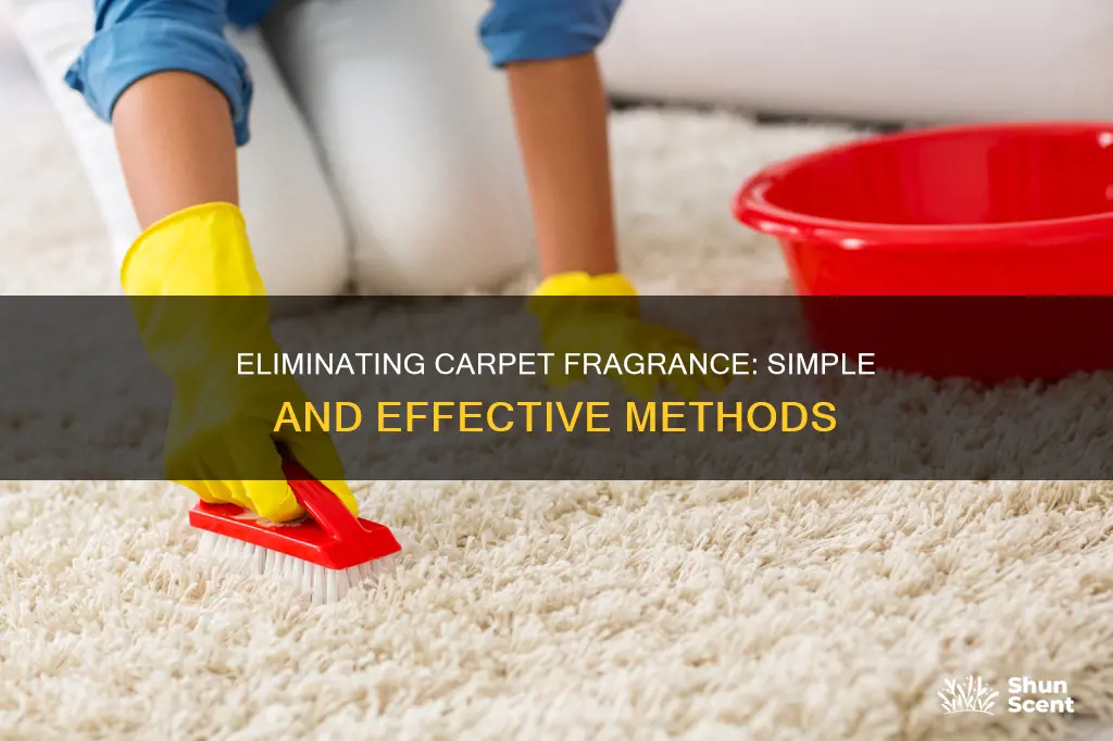 how to remove fragrance from carpet