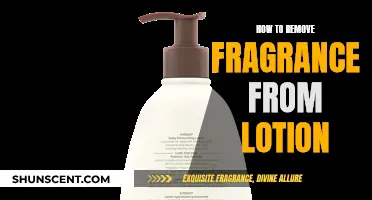 Natural Ways to Eliminate Lotion Fragrance: A Guide to Freshness