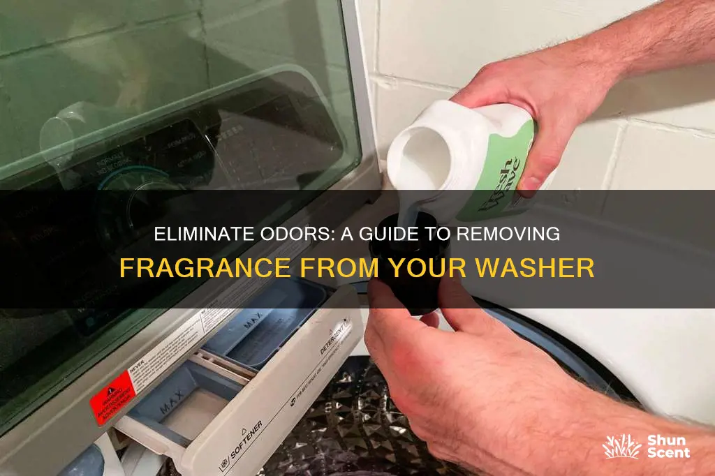 how to remove fragrance from washing machine