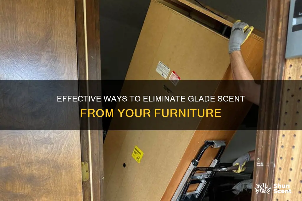 how to remove glade scent from furniture