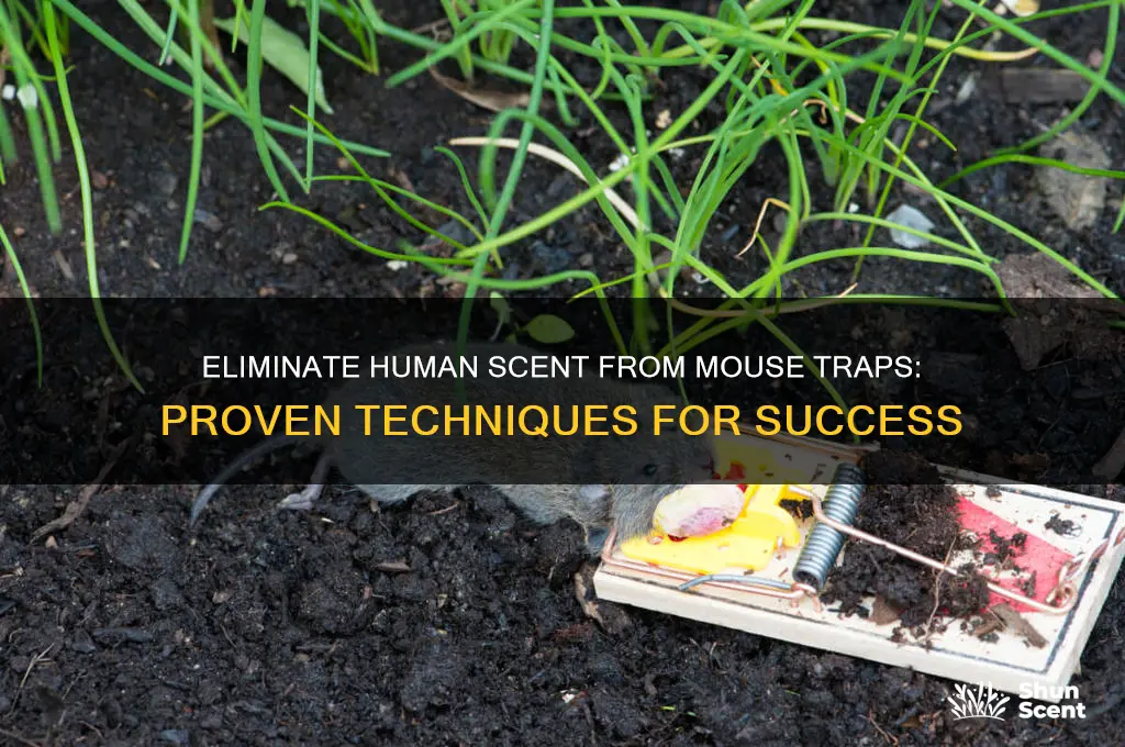 how to remove human scent from mouse traps