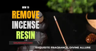 Incense Resin Removal: Effective Cleaning Methods and Tricks