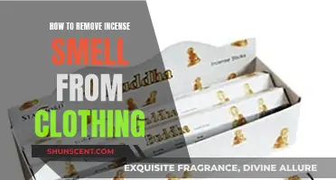Incense Odor on Clothes? Try These Tips to Remove It
