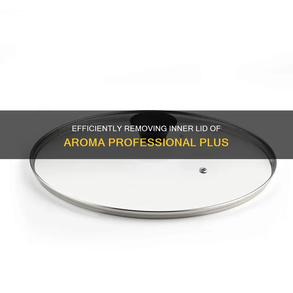 how to remove inner lid aroma professional plus