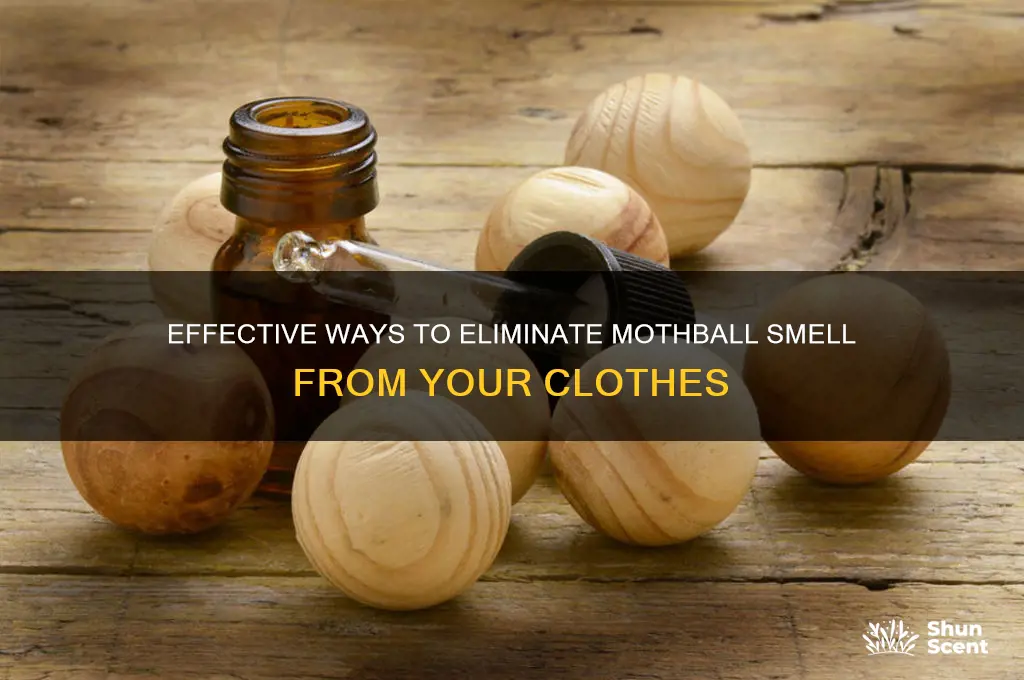 how to remove mothball scent from clothes