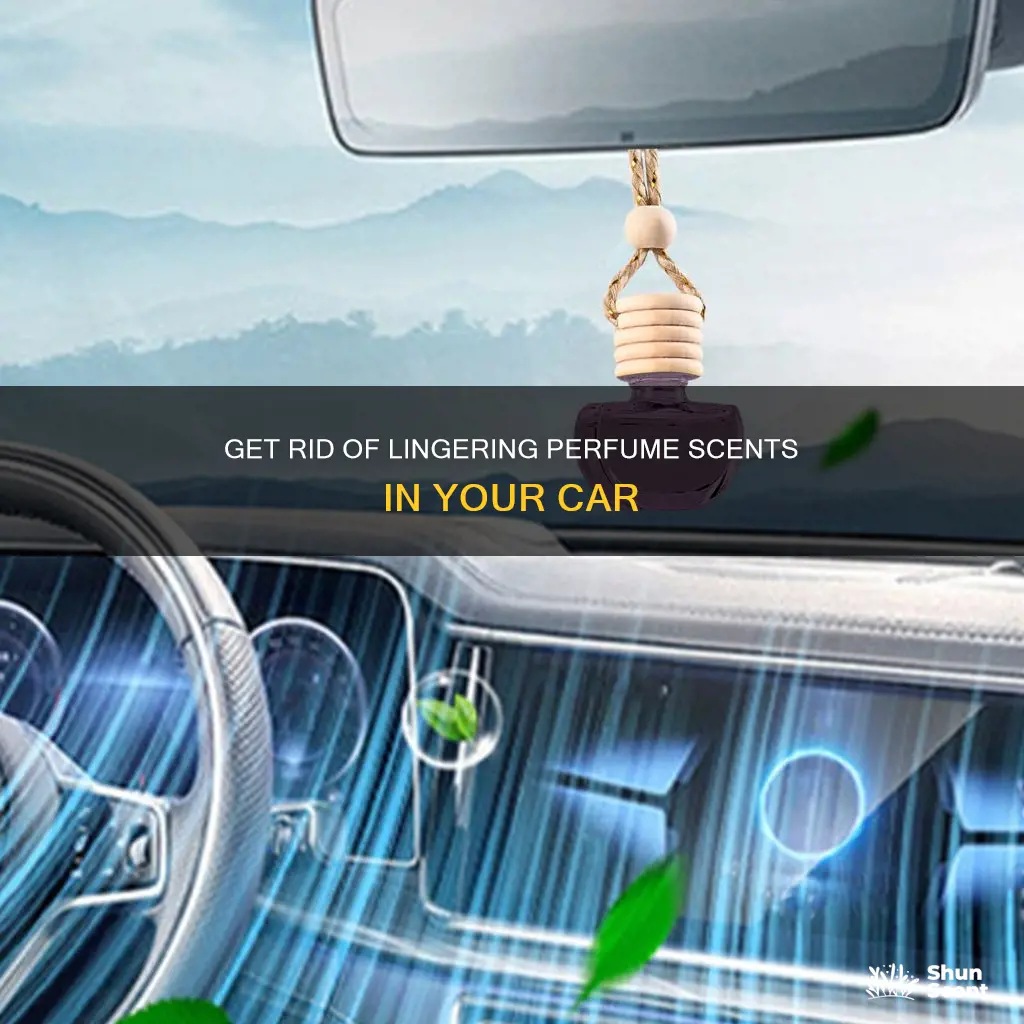 how to remove old perfume smell car