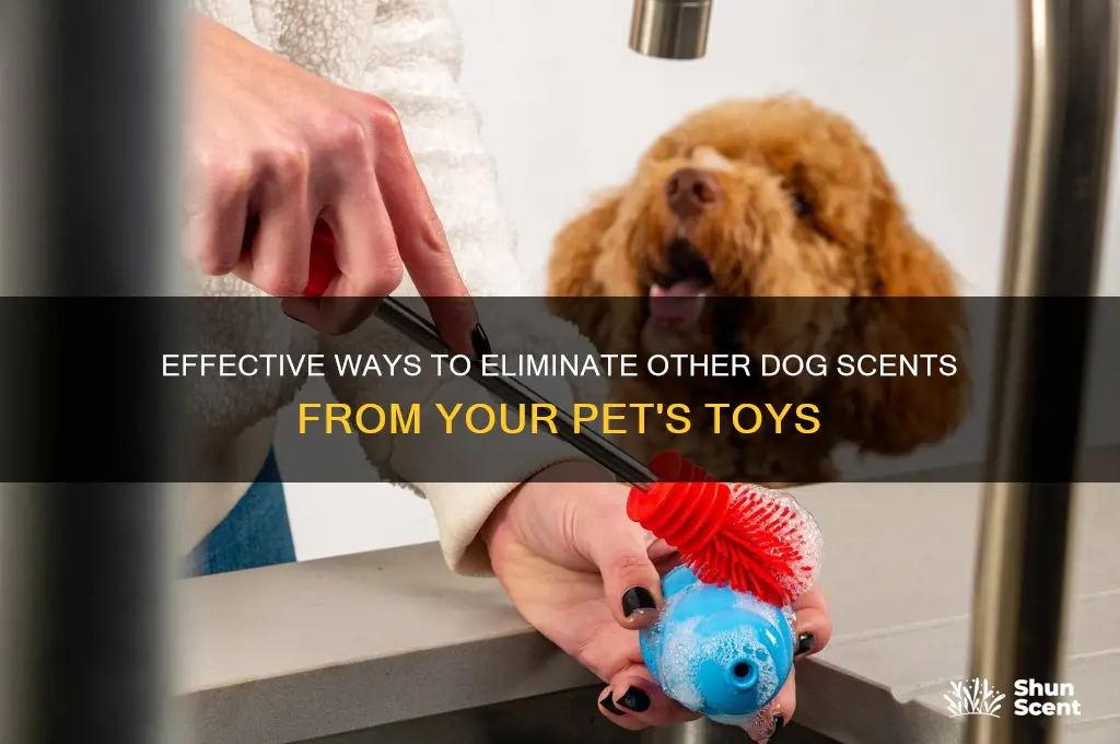 how to remove other dog scents from toys