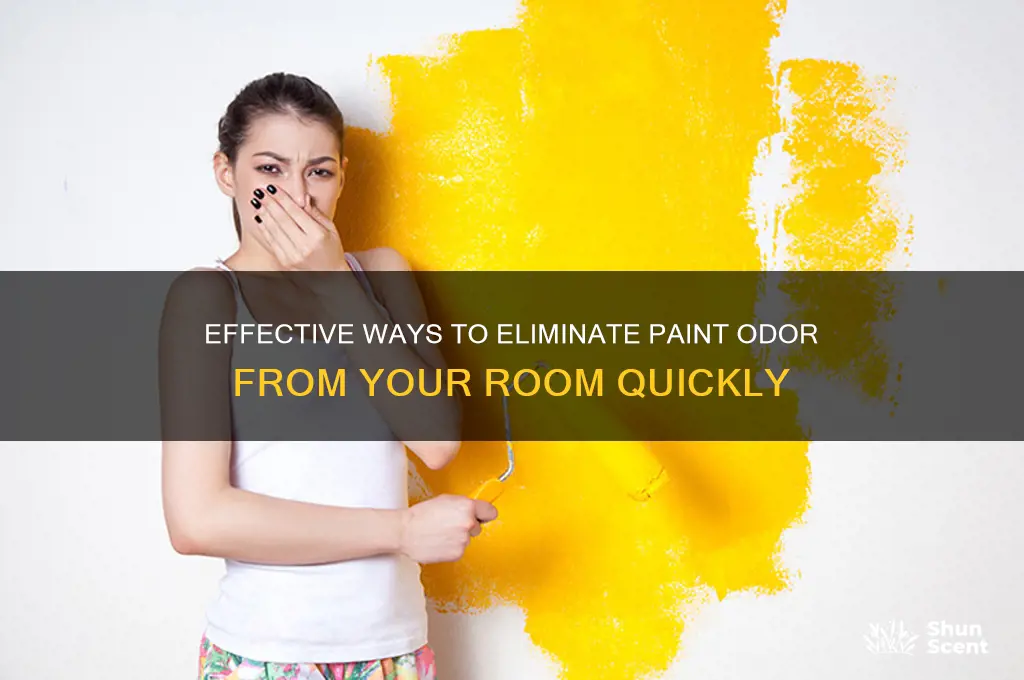 how to remove paint scent from room
